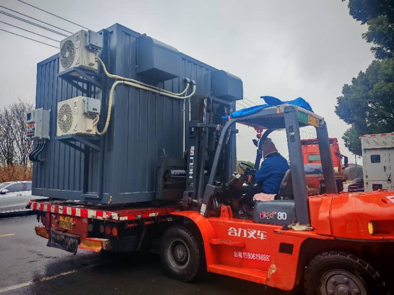 2026년 2월 27일: 고객 맞춤형 옥외용 방폭 가스 실린더 컨테이너 납품